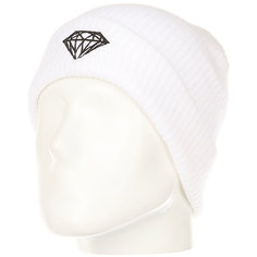 Шапка Diamond Brilliant Fold Beanie White