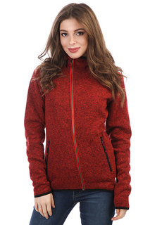 Толстовка классическая женская WearColour Snug Red Melange
