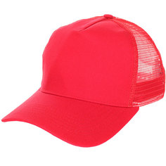 Бейсболка классическая TrueSpin Blank Round Visor Trucker Red