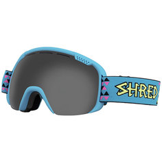 Маска для сноуборда Shred Smartefy Tritris Stealth Neon Blue