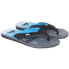 Вьетнамки Quiksilver Molokai Layback Black/Grey/Blue