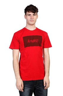 Футболка Altamont Blank Label Red