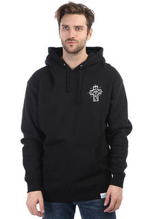 Толстовка кенгуру Diamond Dogtown Oster Hoodie Black