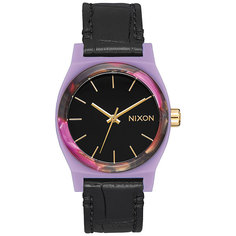 Кварцевые часы женские Nixon Medium Time Teller Leather