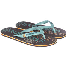 Вьетнамки Quiksilver Molokai Nitro Blue/Brown