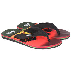 Вьетнамки Quiksilver Molokai Layback Black/Orange