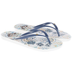 Вьетнамки женские Roxy Bermuda Ii Light Blue