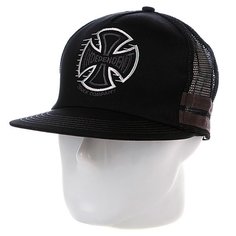 Бейсболка с сеткой Independent Tc Speed Trucker Black