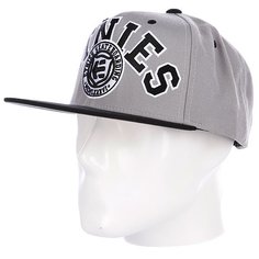 Бейсболка Etnies Yardage Snapback Hat Grey/Black