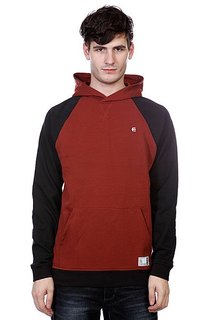 Толстовка Etnies Classic P/O Fleece Red/Brown