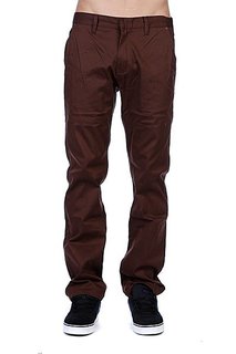 Штаны Etnies Rojo Chino Pant Dark Chocolate