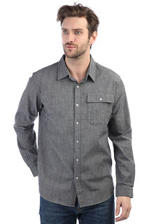 Рубашка Diamond Supply Chambray Shirt Black