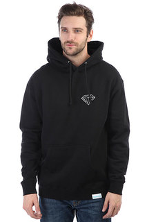 Толстовка кенгуру Diamond H.o.p. Fine Diamond Lyrics Pullover Hoodie Black