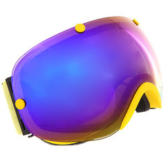 Маска для сноуборда Vizzo Spherix Blue Ionized/Yellow