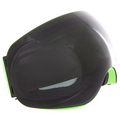 Маска для сноуборда Vizzo Flame Dark Smoke Mirror/Green