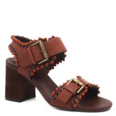 Босоножки SEE by CHLOE SB30173 темно-коричневый