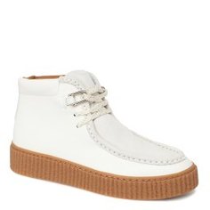 Ботинки NO NAME PICADILLY MID PINK белый