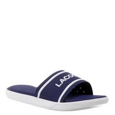 Шлепанцы LACOSTE CAW0020 L.30 SLIDE 118.1 фиолетово-синий