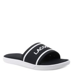 Шлепанцы LACOSTE CAW0020 L.30 SLIDE 118.1 темно-синий
