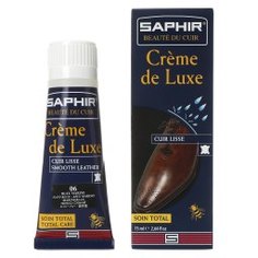 Крем для обуви SAPHIR CREME DE LUXE темно-синий