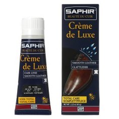 Крем для обуви SAPHIR CREME DE LUXE черный