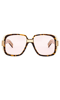 Солнцезащитные очки oversize square acetate - Gucci