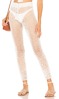 Вязаные крючком брюки hilary - MAJORELLE