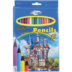 Цветные карандаши "Замок", 18 цветов Centrum