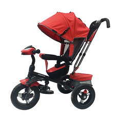 Трехколесный велосипед Moby Kids "Comfort 360° AIR, 12x10, красный