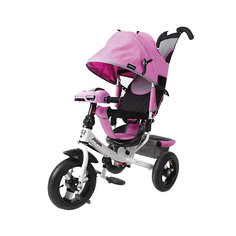 Трехколесный велосипед Moby Kids "Comfort AIR Car 2", 12x10, лиловый