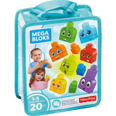 Конструктор желтый, MEGA BLOKS First Builders Mattel