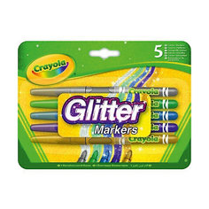5 Блестящих фломастеров Crayola