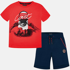 Комплект:Футболка с длинным рукавом,брюки Mayoral для мальчика