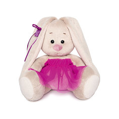 Мягкая игрушка Budi Basa Зайка Ми в пурпурной юбочке «фонарик», 15 см