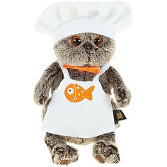 Мягкая игрушка Budi Basa Кот Басик шеф-повар, 19 см