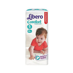 Подгузники Comfort,  Mega Maxi Plus 10-16 кг (5), 56 шт., Libero