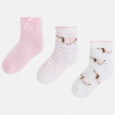 Комплект:3 пары носок Mayoral для девочки