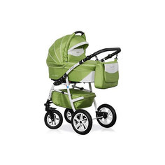 Коляска 2 в 1 Caretto Adriano, салатовый