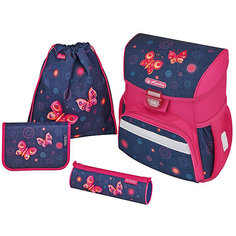 Herlitz Ранец LOOP PLUS Butterfly Dreams, с наполнением