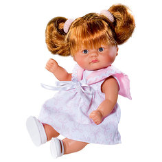 Кукла Asi "Пупсик" в платье с воротничком, 20 см