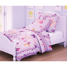 Детское постельное белье 3 предмета Letto, простыня на резинке, BGR-62