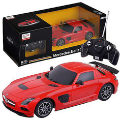 Радиоуправляемая машинка Rastar "Mercedes-Benz SLS AMG", 1:18, красная