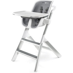 Стульчик для кормления High chair, 4moms, белый/серый