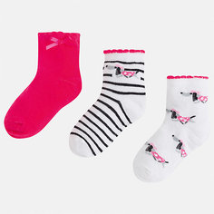 Комплект:3 пары носок Mayoral для девочки