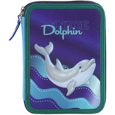 Пенал с наполнением Target Collection "Дельфины"