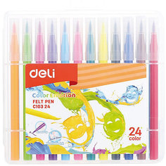 Фломастеры Deli "Color Emotion", 24 цвета