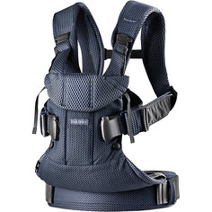 Рюкзак-переноска BabyBjorn ONE Mesh new version, тёмно-синий