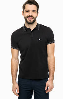 Хлопковая футболка поло с короткими рукавами Wrangler