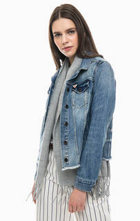 Короткая джинсовая куртка с дополнительным жилетом Scotch&Soda