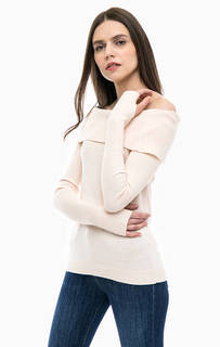 Бежевый джемпер из вискозы United Colors of Benetton